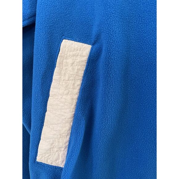 Adidas Vintage Originals Adventure Fleece Half Zip Pullover Sweatshirt In Blue M - Picture 5 of 7